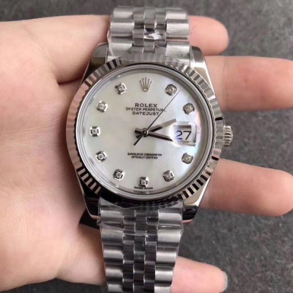 Replica Rolex Datejust II 126334 41MM N Stainless Steel Mother Of Pearl Dial Swiss 3235