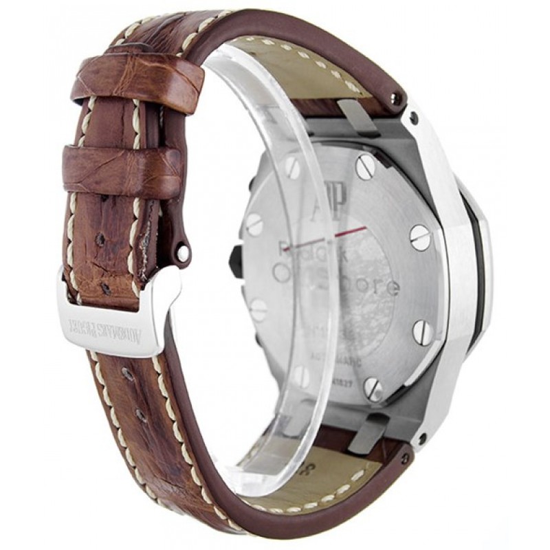 Cream Dials Audemars Piguet Royal Oak Offshore 26170ST.OO.D091CR.01 Replica Watches With 42 MM Steel Cases
