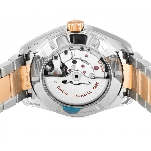 Grey Dials Omega Aqua Terra 150m Gents 231.20.42.22.06.001 Replica Watches With 41.5 MM Steel & Rose Gold Cases