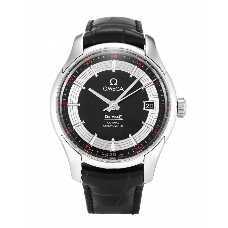 Black Dials Omega De Ville Hour Vision 431.33.41.21.01.001 Replica Watches With 41 MM Steel Cases