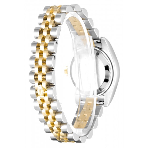 Champagne Dials Rolex Datejust 179163 Replica Watches With 26 MM Steel & Gold Cases For Women