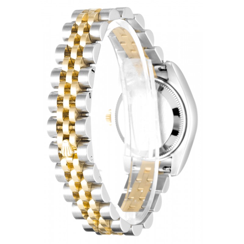 Champagne Dials Rolex Datejust 179163 Replica Watches With 26 MM Steel & Gold Cases For Women