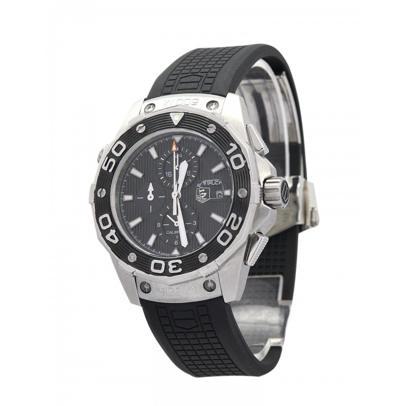 43 MM Black Dials Tag Heuer Aquaracer CAJ2110.FT6023 Replica Watches With 43 MM Steel Cases For Men