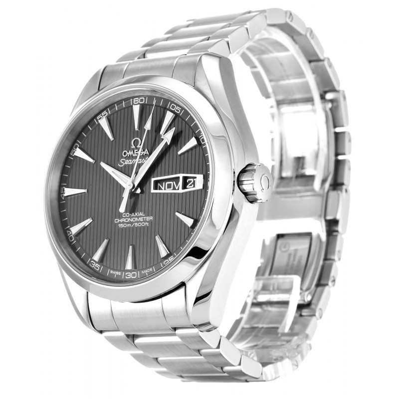 Grey Dials Omega Aqua Terra 150m Gents 231.10.43.22.06.001 Fake Watches With 43 MM Steel Cases