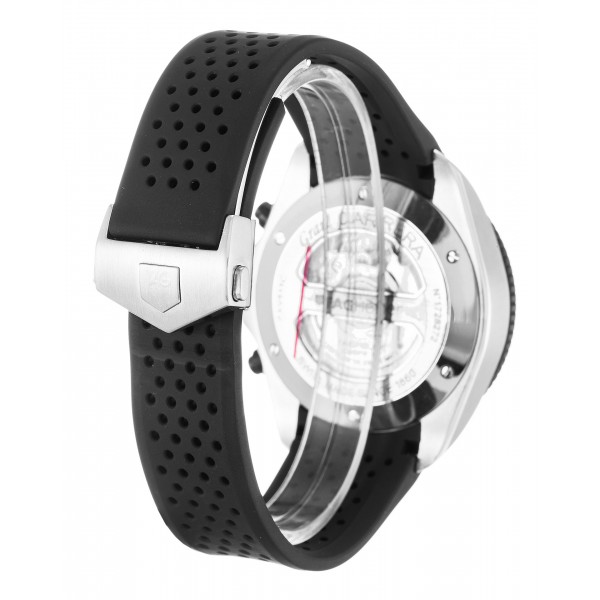 43 MM Black Dials Tag Heuer Grand Carrera CAV511C.FT6016 Replica Watches With Steel & Titanium Cases