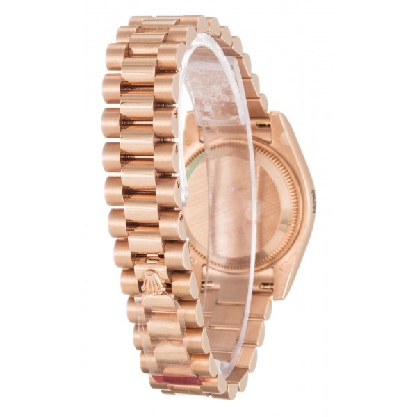 Mother-Of-Pearl Dials Rolex Datejust 179175F Replica Watches With 26 MM Rose Gold Cases For Women