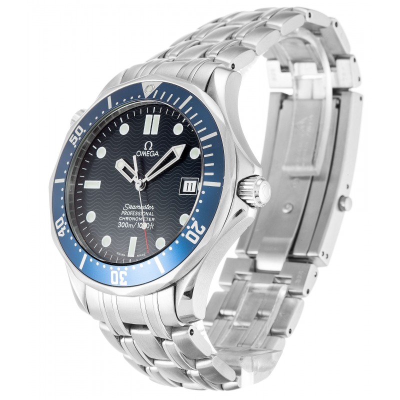 Black Dials Omega Seamaster 300m 2531.80.00 Replica Watches With 41 MM Steel Cases For Men