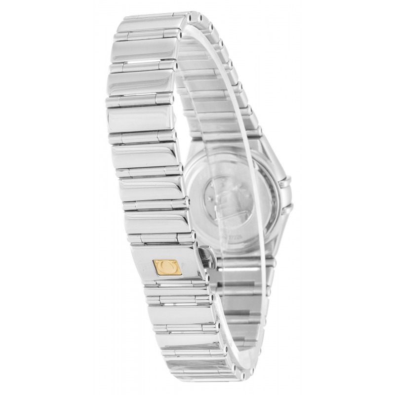 White Mother-Of-Pearl Dials Omega My Choice Mini 1465.71.00 Replica Watches With 22.5 MM Steel Cases For Women