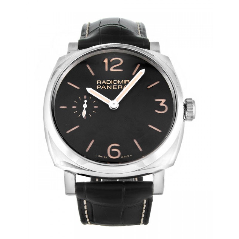 UK Top Quality Replica Black Dials Panerai Radiomir Manual PAM00512 Watches With 42 MM Steel Cases Online