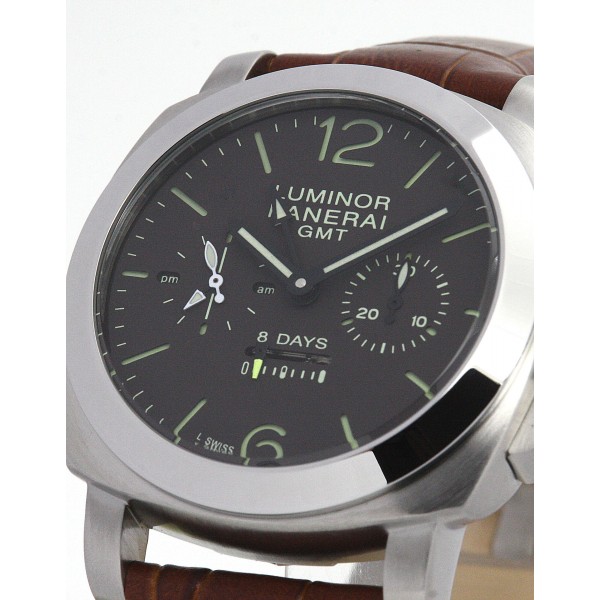Brown Dials Panerai Luminor 1950 PAM00311 Replica Watches With 44 MM Titanium Cases
