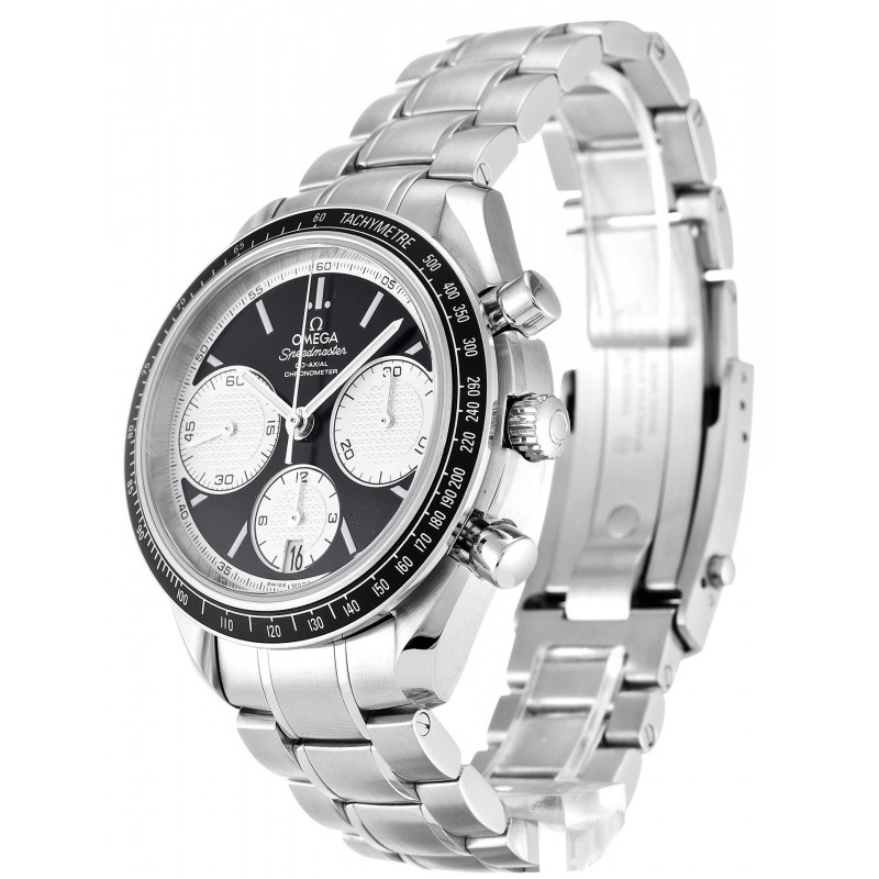 Black Dials Omega Speedmaster Racing 326.30.40.50.01.002 Replica Watches With 40 MM Steel Cases For Men