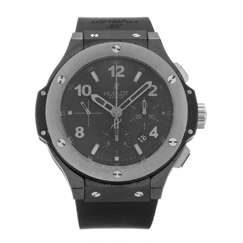 44 MM Black Dials Hublot 301.CT.130.RX Men Replica Watches With Black Ceramic Cases