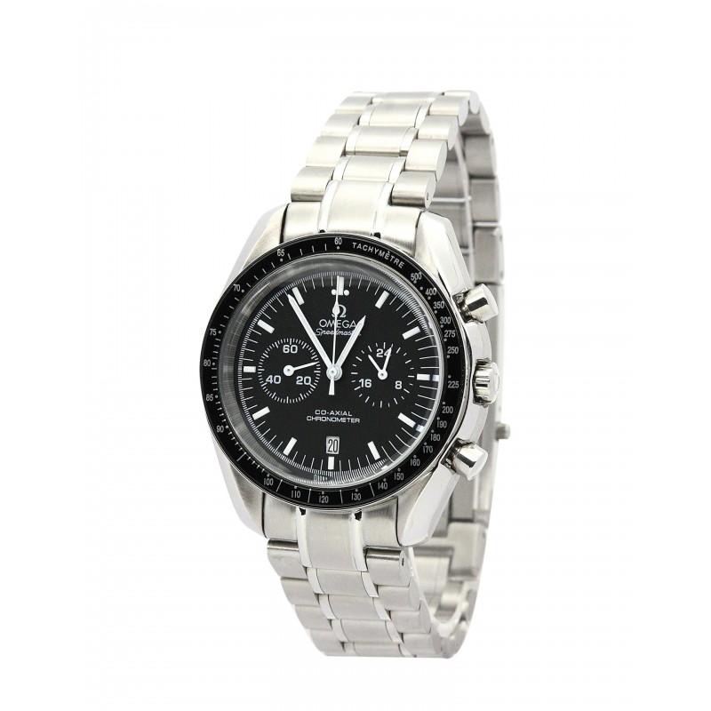 44 MM Black Dials Omega Speedmaster Moonwatch 311.30.44.51.01.002 Replica Watches With Steel Cases For Men