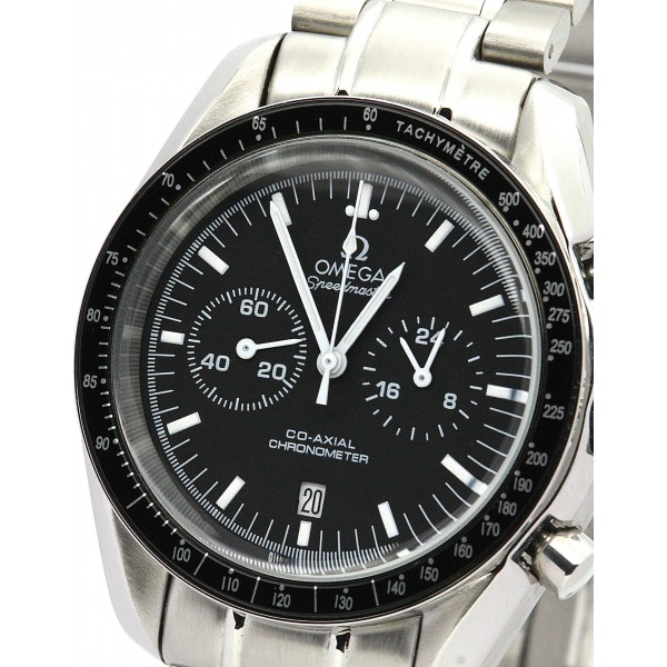 44 MM Black Dials Omega Speedmaster Moonwatch 311.30.44.51.01.002 Replica Watches With Steel Cases For Men