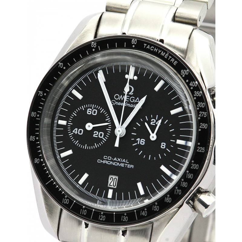44 MM Black Dials Omega Speedmaster Moonwatch 311.30.44.51.01.002 Replica Watches With Steel Cases For Men