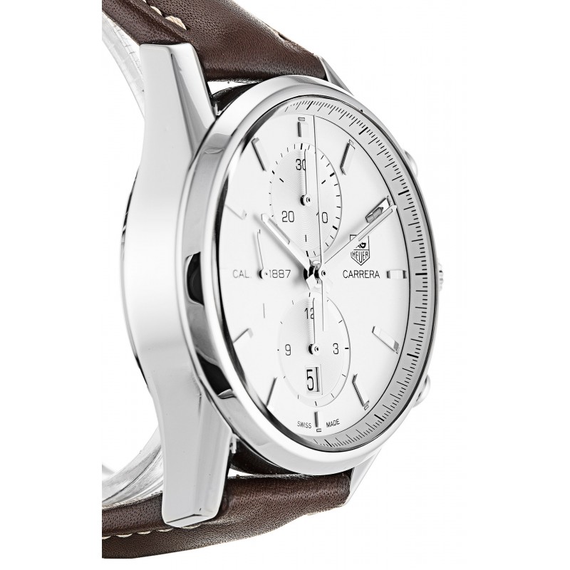 Silver Dials Tag Heuer Carrera CAR2111.FC6291 Replica Watches With 41 MM Steel Cases For Men