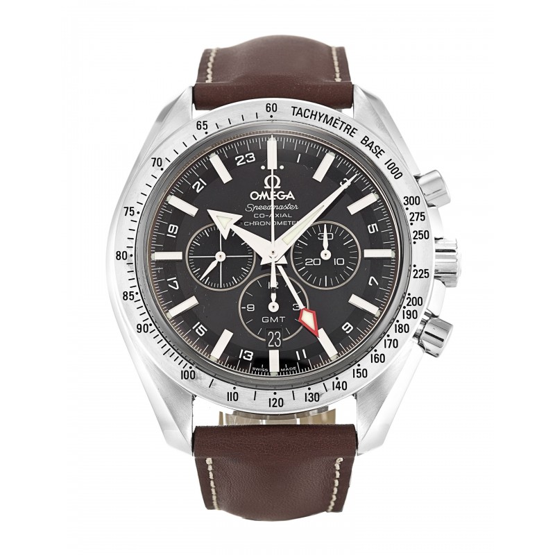 Black Dials Omega Speedmaster Broad Arrow 3881.50.37 Replica Watches With 44.2 MM Steel Cases