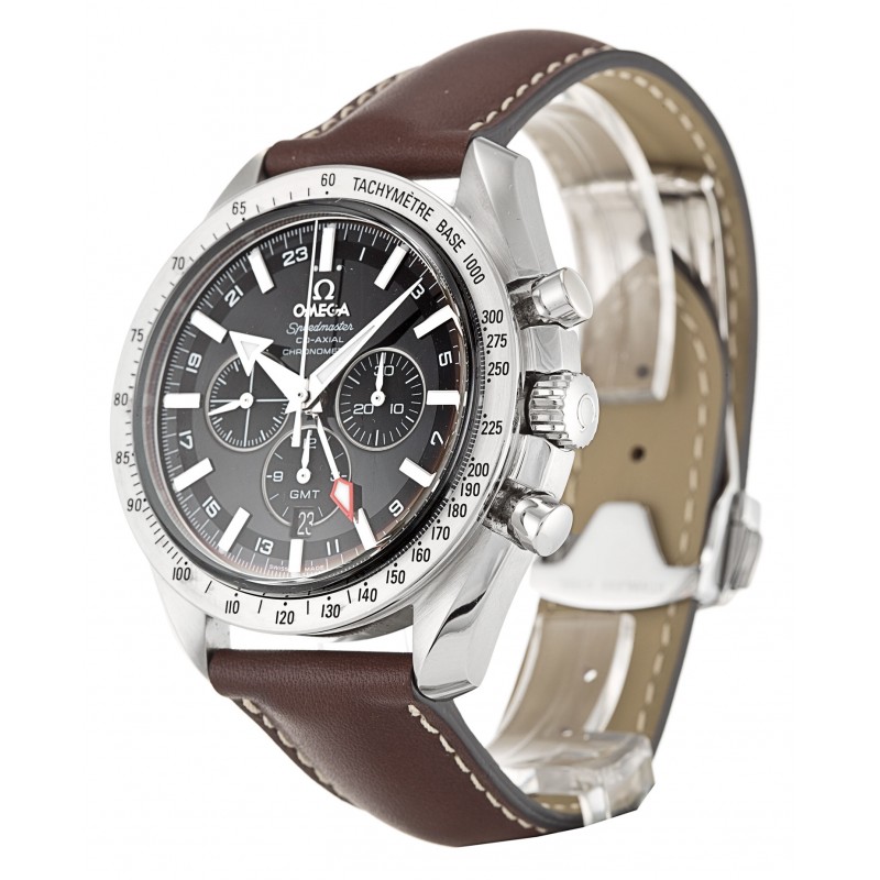 Black Dials Omega Speedmaster Broad Arrow 3881.50.37 Replica Watches With 44.2 MM Steel Cases