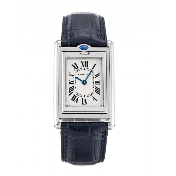 Silver Dials Cartier Tank Basculante W1011258 Replica Watches With 23 MM Steel Cases For Sale