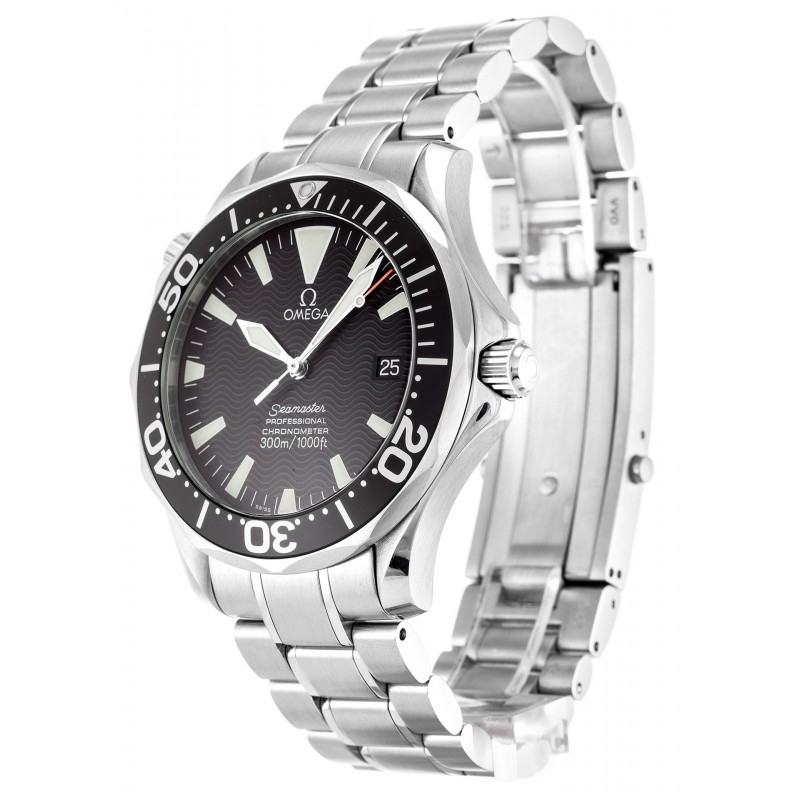 Black Dials Omega Seamaster 300m 2254.50.00 Replica Watches With 41 MM Steel Cases For Men