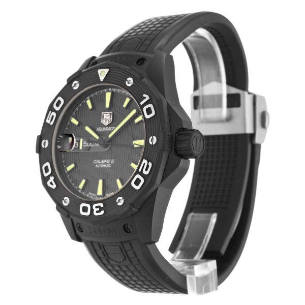 Black Dials Tag Heuer Aquaracer WAJ2180.FT6015 Replica Watches With 43 MM Titanium Cases