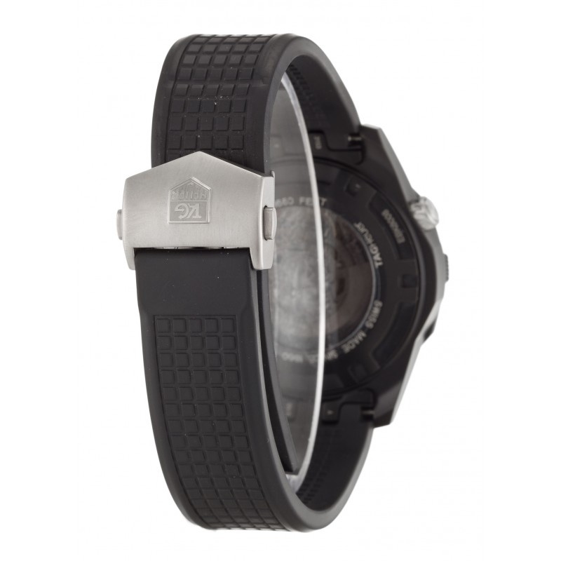 Black Dials Tag Heuer Aquaracer WAJ2180.FT6015 Replica Watches With 43 MM Titanium Cases