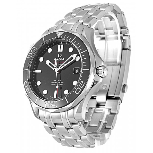 Black Dials Omega Seamaster 300m Co-Axial 212.30.41.20.01.003 Replica Watches With 41 MM Steel Cases For Men