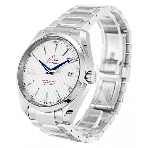 Silver Dials Omega Aqua Terra 150m Gents 231.10.42.21.02.004 Fake Watches With Steel Cases For Men