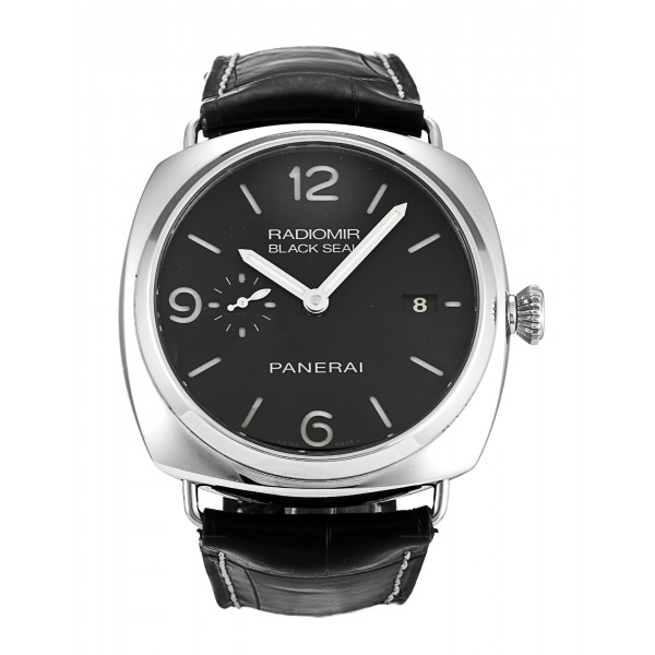 UK 1:1 Wholesale Replica Black Dials Panerai Radiomir Automatic PAM00388 Watches With 45 MM Steel Cases For Men