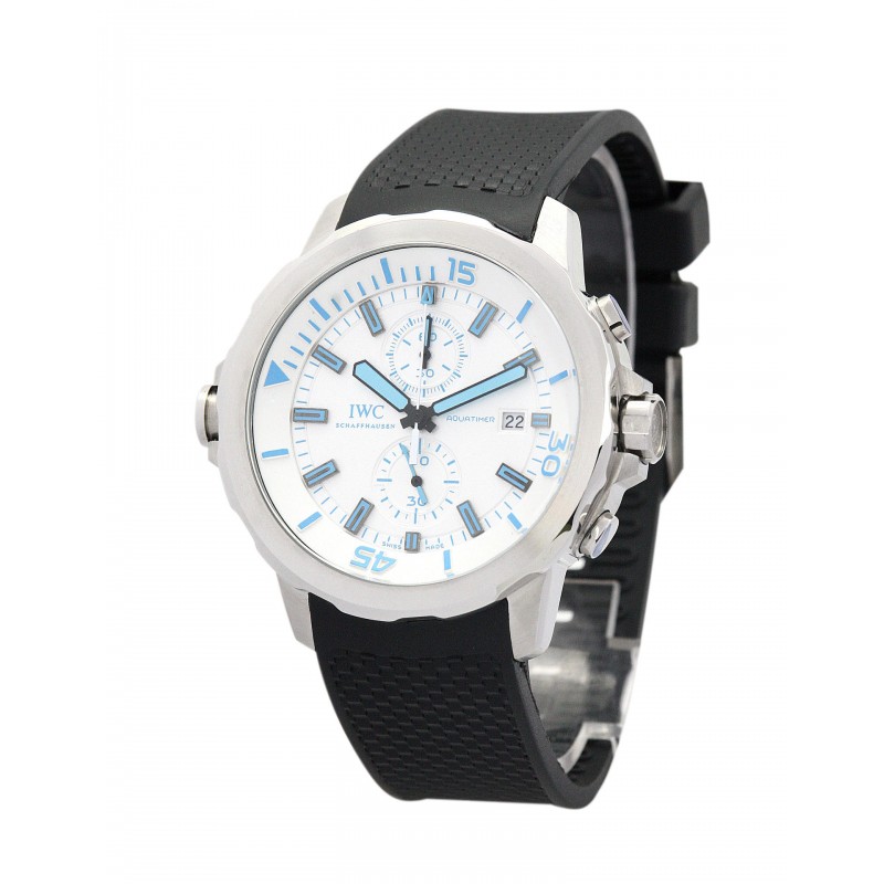 42 MM White Dials IWC Aquatimer IW329003 Men Replica Watches With Steel Cases For Men