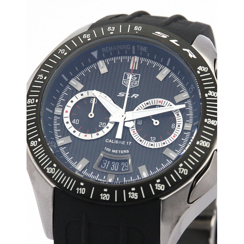 47 MM Black Dials Tag Heuer SLR CAG2010.BA0254 Replica Watches With Titanium & Steel Cases