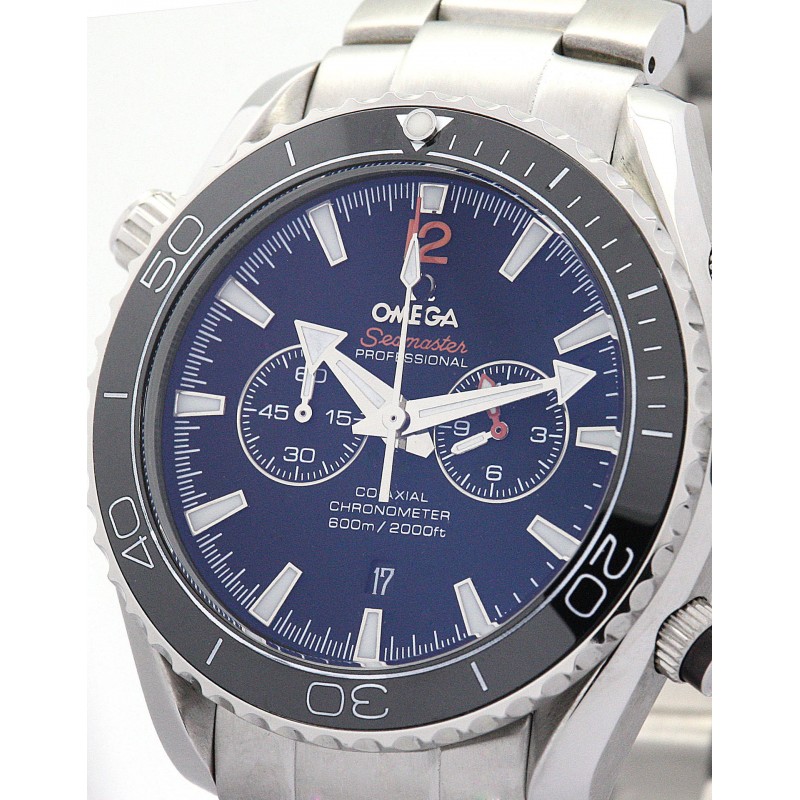 Blue Dials Omega Speedmaster Date Men Replica Watches With 38 MM Steel Cases